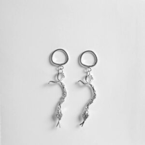 PENDIENTES SERPIENTE LAVA