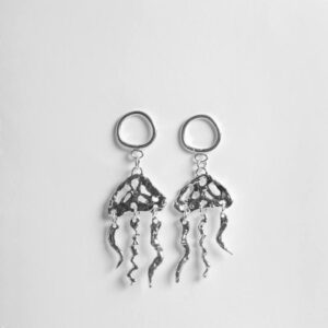 PENDIENTES MEDUSA CON ARO