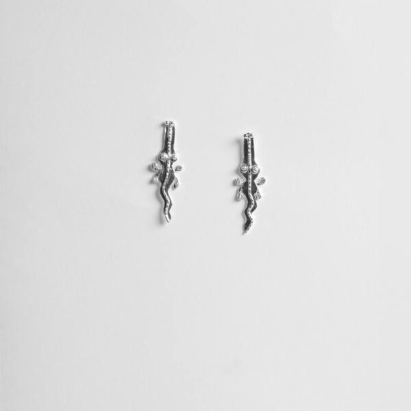PENDIENTES COCODRILO