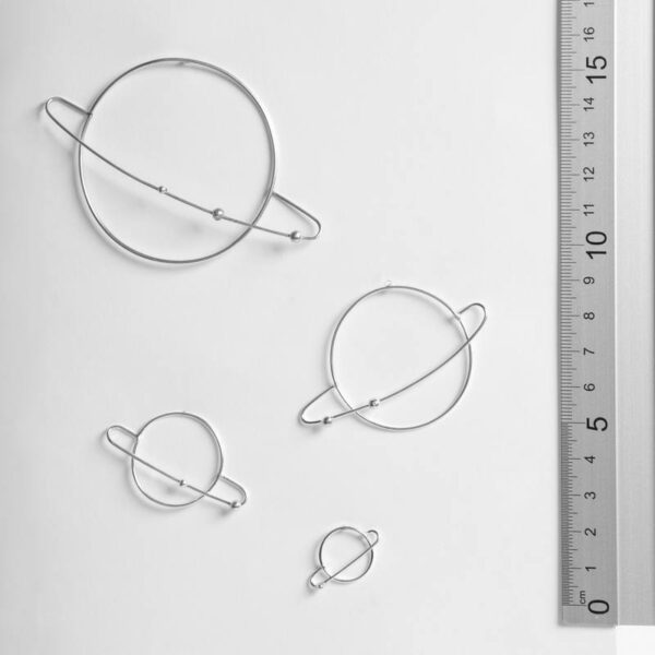 PENDIENTES SATURNO - Imagen 2