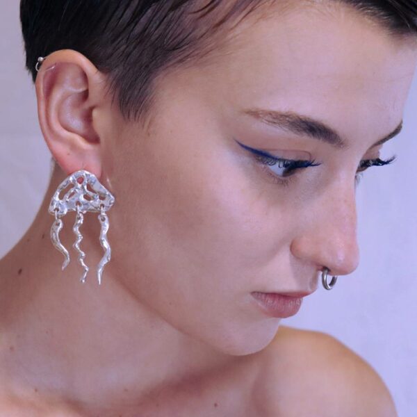 PENDIENTES MEDUSA GRANDE