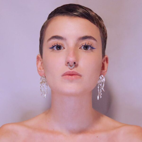 PENDIENTES MEDUSA GRANDE - Imagen 4