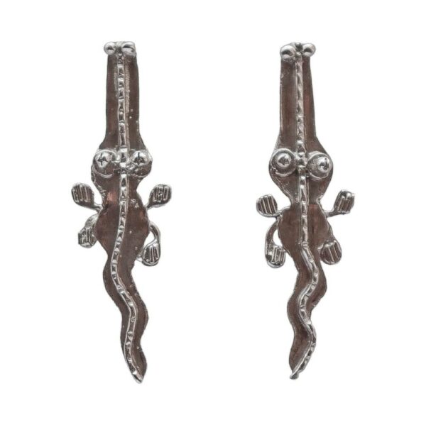 PENDIENTES COCODRILO - Imagen 2