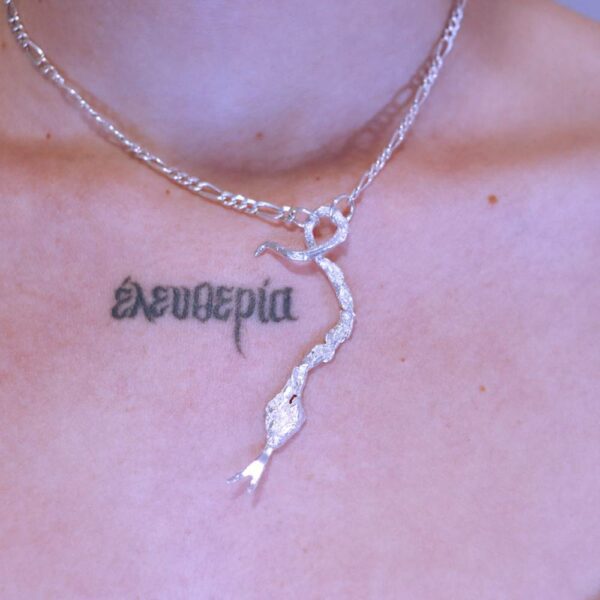 COLLAR SERPIENTE LAVA - Imagen 4